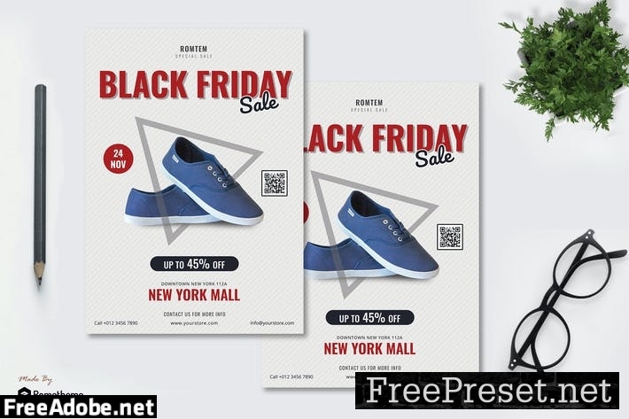 Black Friday Sale - Promotion Flyer RB EE4LLQ3