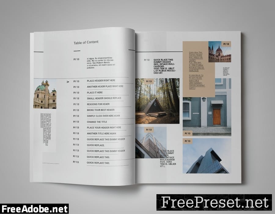 Blackstone | Magazine Template