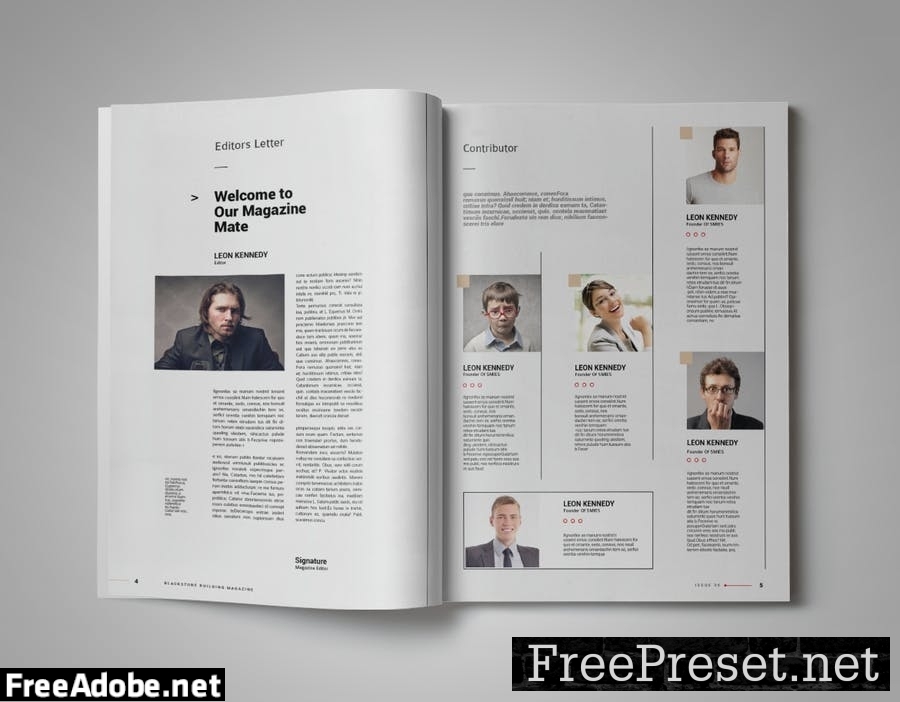 Blackstone | Magazine Template