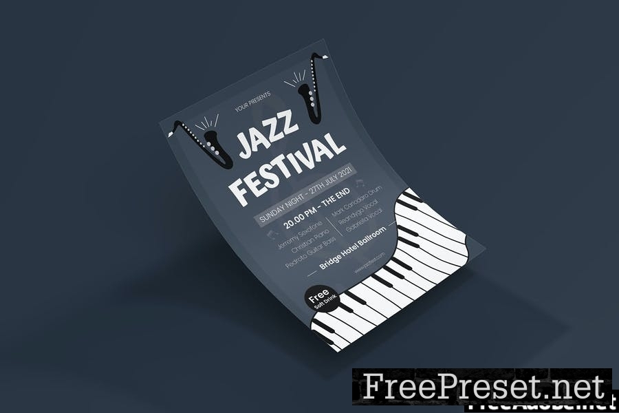 Blue Jazz Festival - Flyer