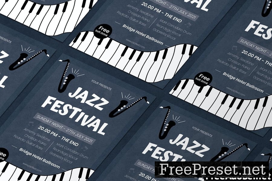 Blue Jazz Festival - Flyer