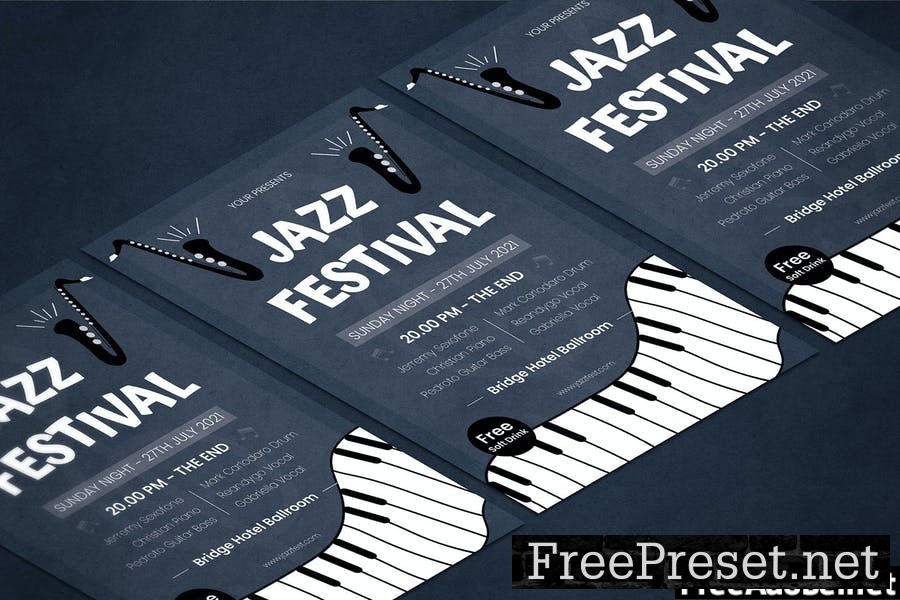 Blue Jazz Festival - Flyer