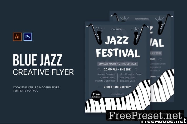 Blue Jazz Festival - Flyer LLS7EC9