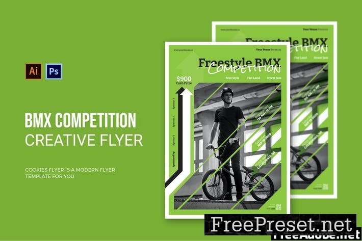 BMX Competition - Flyer L8SKXGE