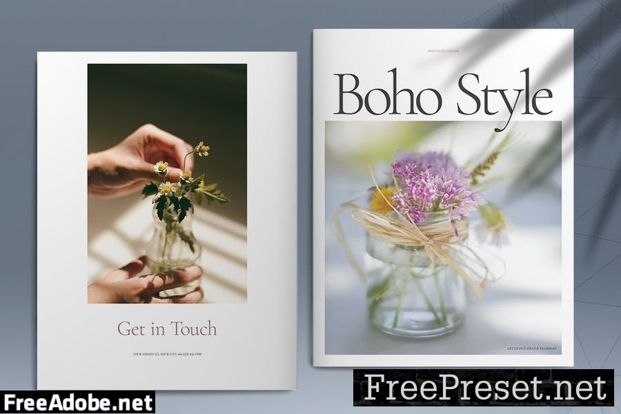 Boho Style Brochure