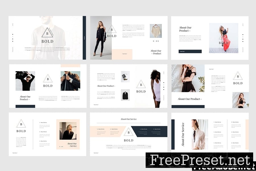 Bold - Fashion Presentation Template