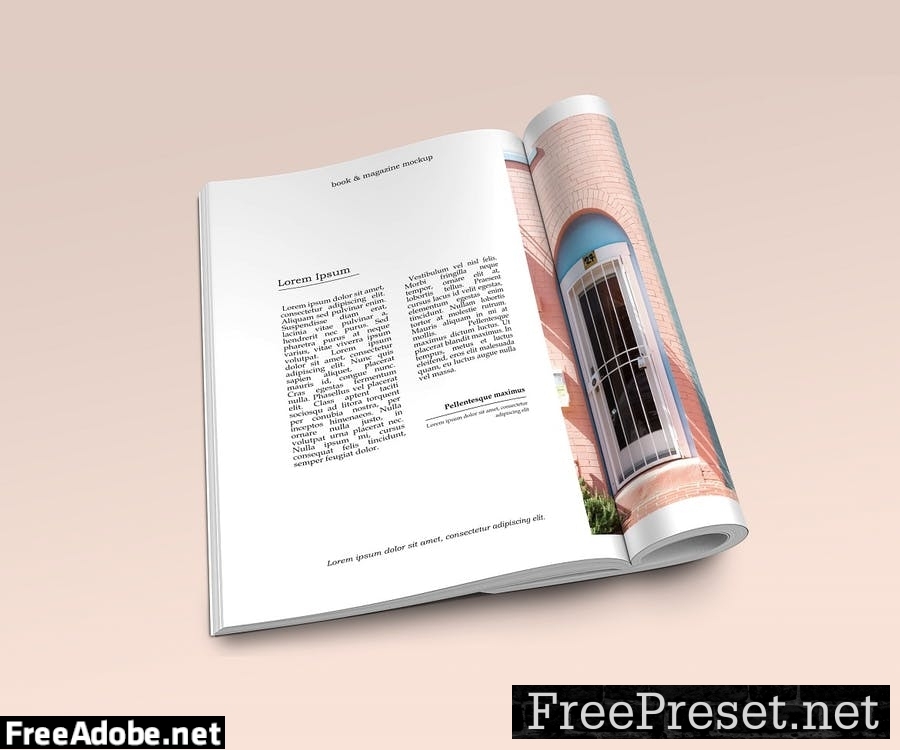 Book & Magazine - Mockup 5NS3RF4