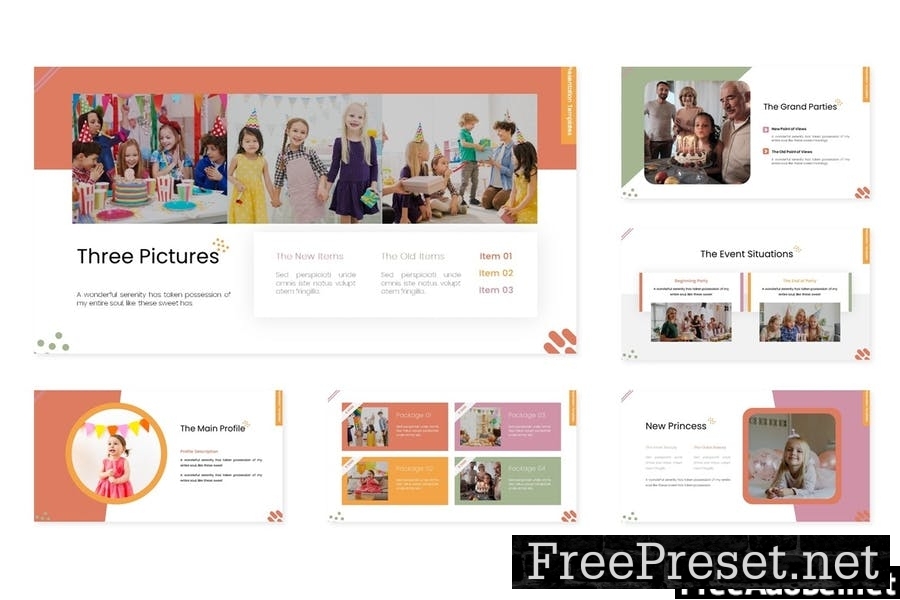 Born Happy - Powerpoint Template