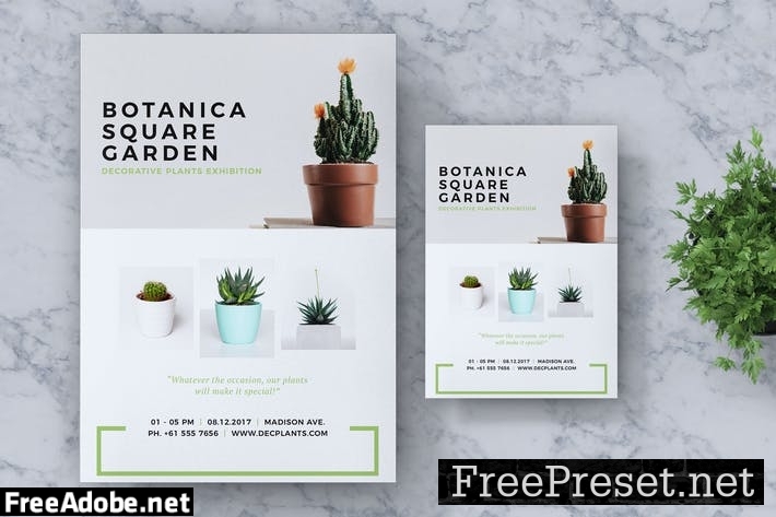 Botanica Event Flyer & Poster Vol. 02 QDXA34