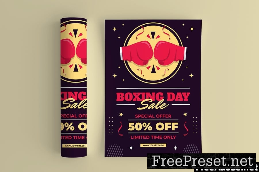 Boxing Day Sale Flyer