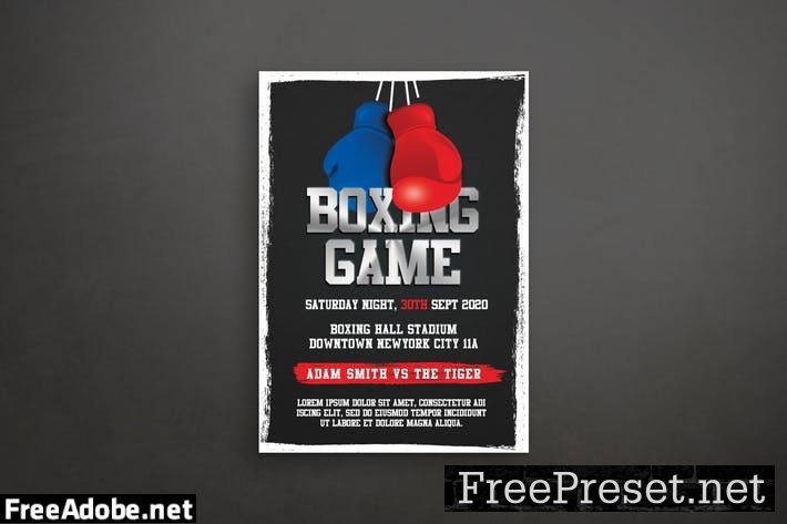 Boxing Flyer C4WYYAG