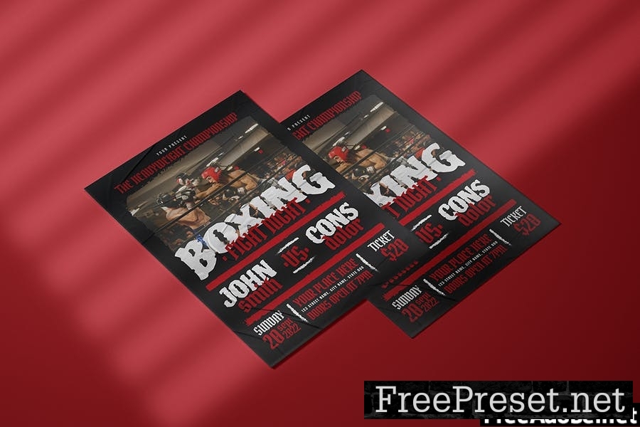 Boxing Night - Flyer Template