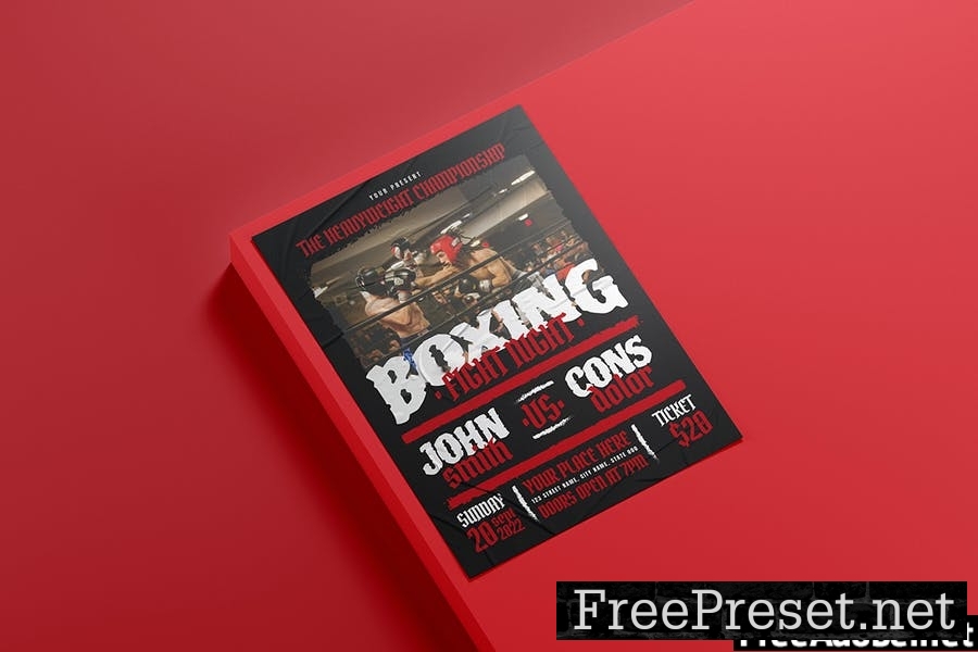 Boxing Night - Flyer Template