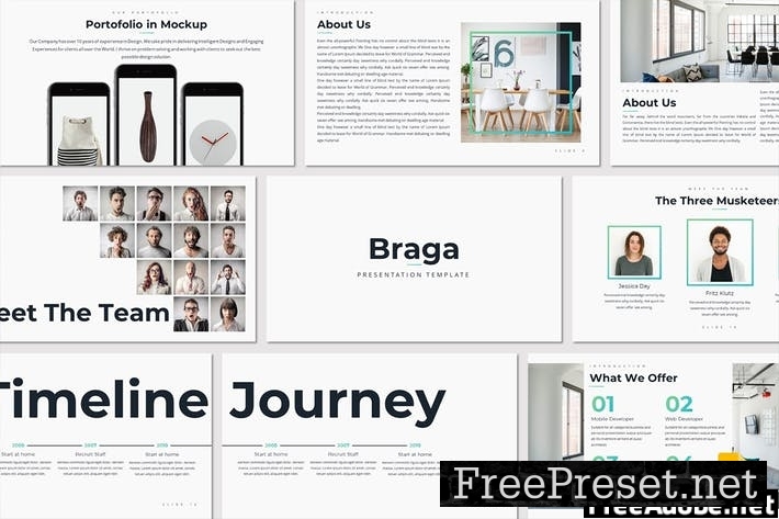 Braga - Google Slides Template 4E8LXP