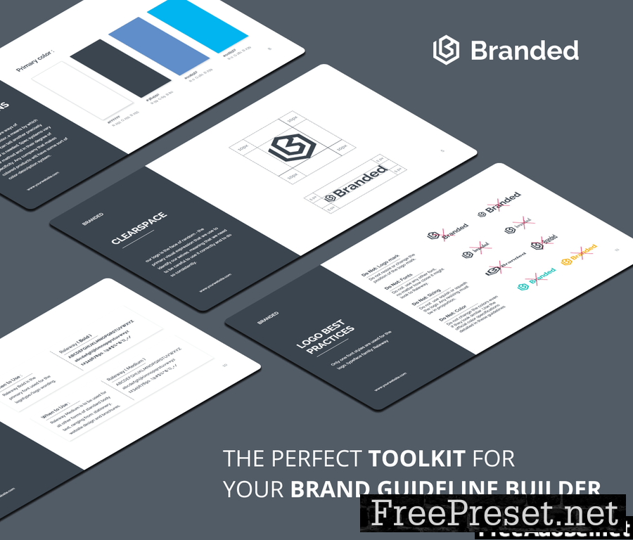 Brand Guideline Builder Presentation Template