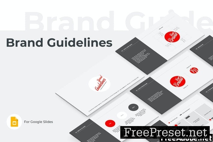 Brand Guidelines Google Slides Template DUKJTFX