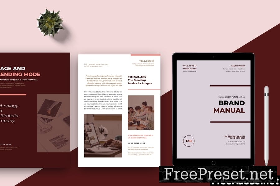 Brand Manual Template