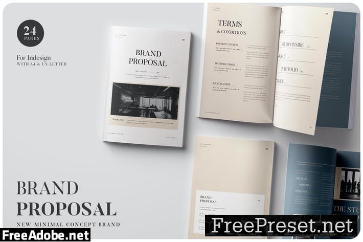 Brand Proposal Brochure 5WHPXHC