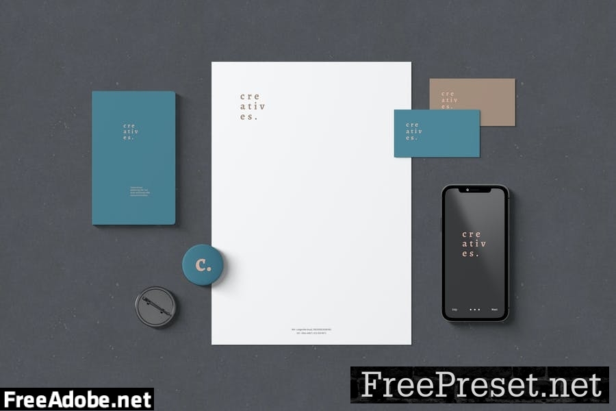 Branding / Stationery Mockups FF7BX4J