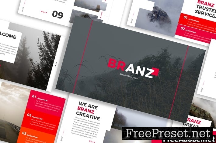 Branz - Business Google Slide Template 8QVWHRT