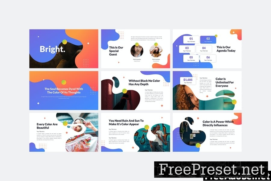 Bright - Creative PowerPoint Template