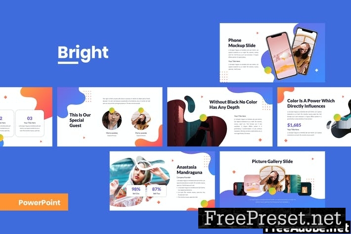 Bright - Creative PowerPoint Template ZN3HF85