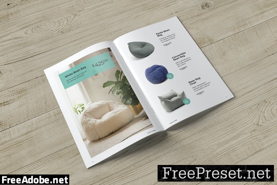 Brochure and Catalog Mockups