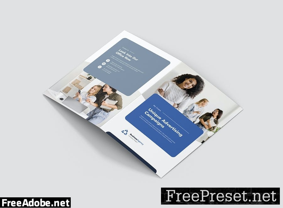 Brochure – Business Agency Bi-Fold TPRWPNQ