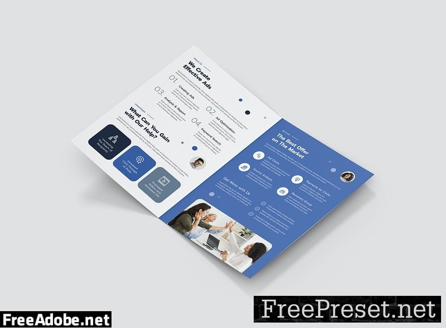 Brochure – Business Agency Bi-Fold TPRWPNQ