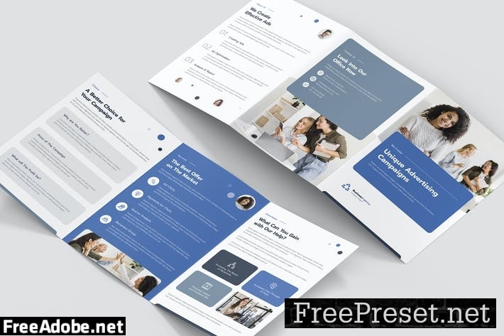 Brochure – Business Agency Tri-Fold A5 ZJFHW8M