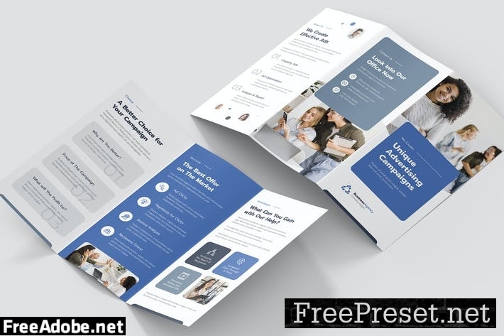 Brochure – Business Agency Tri-Fold KL8XMDU