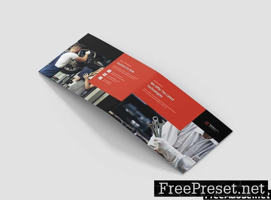 Brochure – Mechanic Bi-Fold A5 Landscape