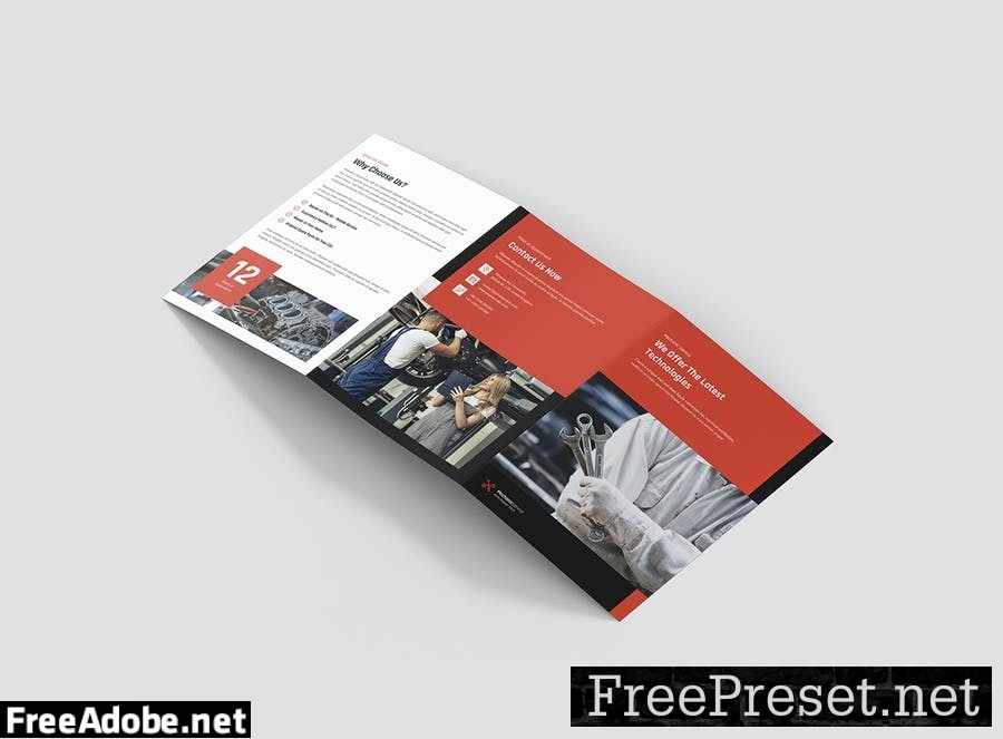 Brochure – Mechanic Tri-Fold A5