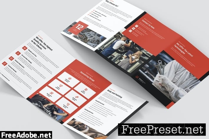 Brochure – Mechanic Tri-Fold A5 U4LGYDU