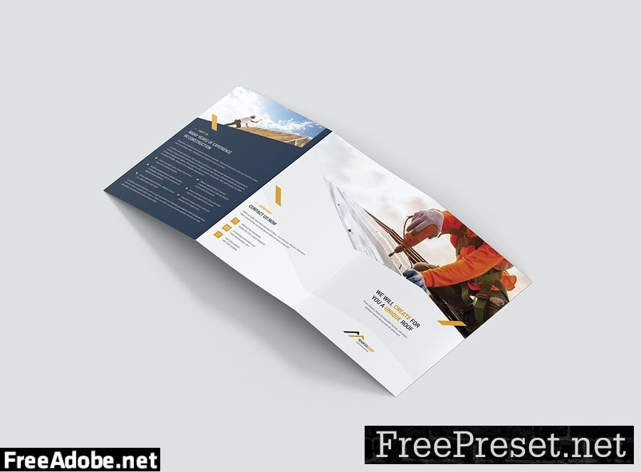 Brochure – Roofer Tri-Fold A5