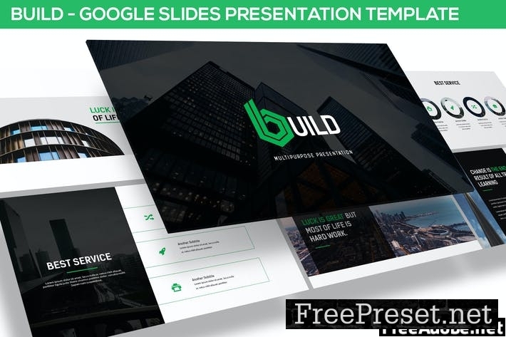 Build - Google Slides Template W3F4EM