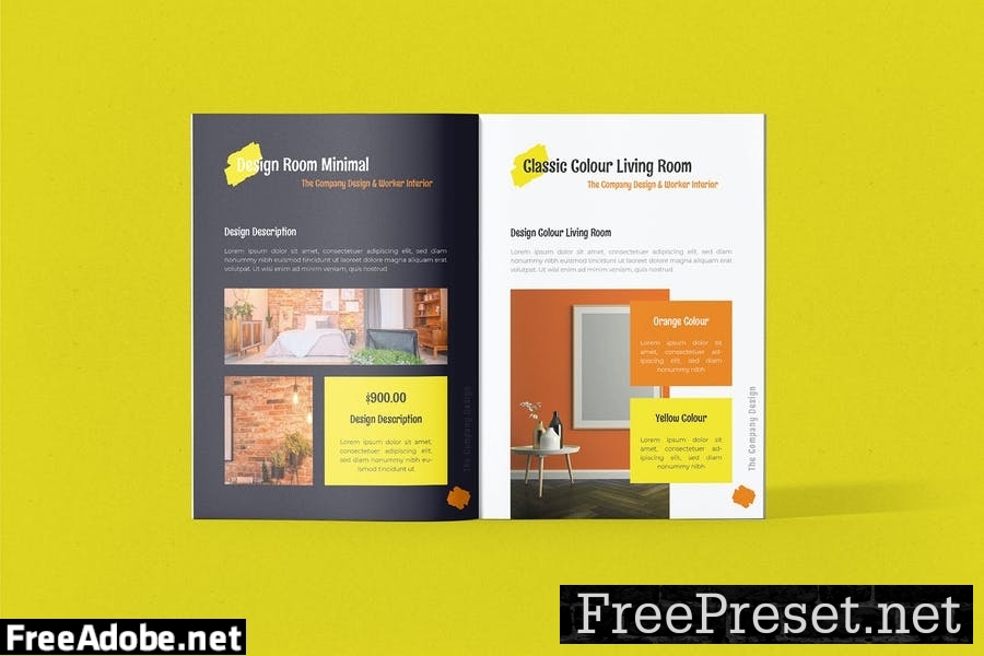 Build Home Working - Brochure Template