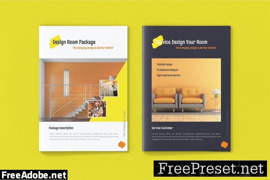 Build Home Working - Brochure Template