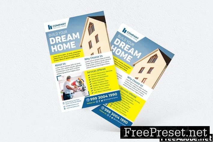 Build Your Dream Home Flyer BHQ6JYM