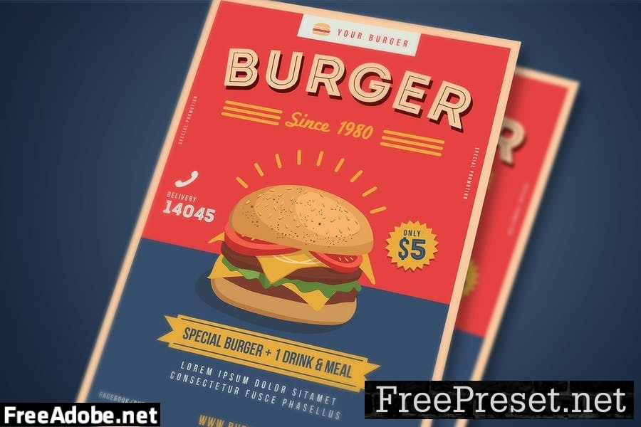 Burger Poster AM2RH2