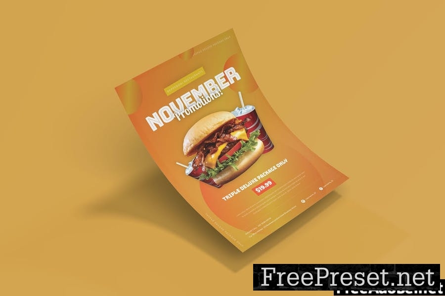 Burger Promotion - Flyer