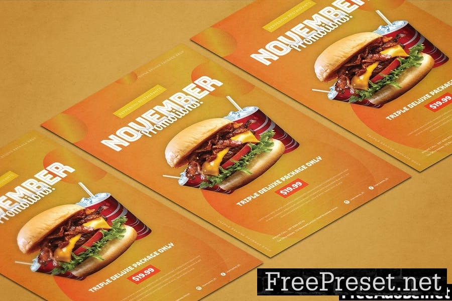 Burger Promotion - Flyer