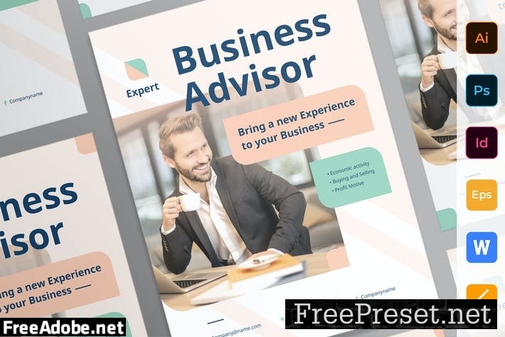 Business Advisor Poster W96HG5R