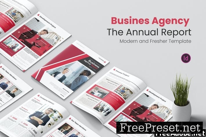 Business Agency Annual Report XXWQ89Z