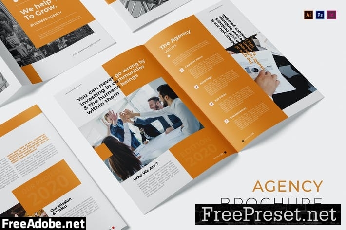 Business Agency Brochure 54D5DNW