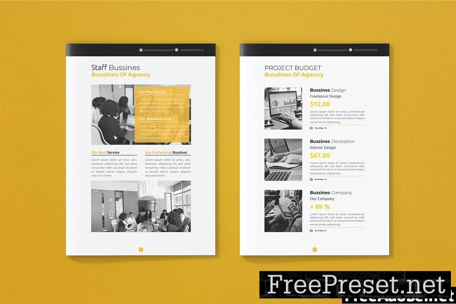 Business Agency - Brochure Template