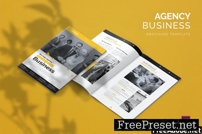 Business Agency - Brochure Template V84T9RA