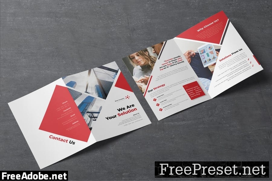 Business Bifold Brochure LPAS2A6