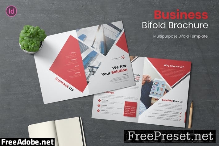 Business Bifold Brochure LPAS2A6