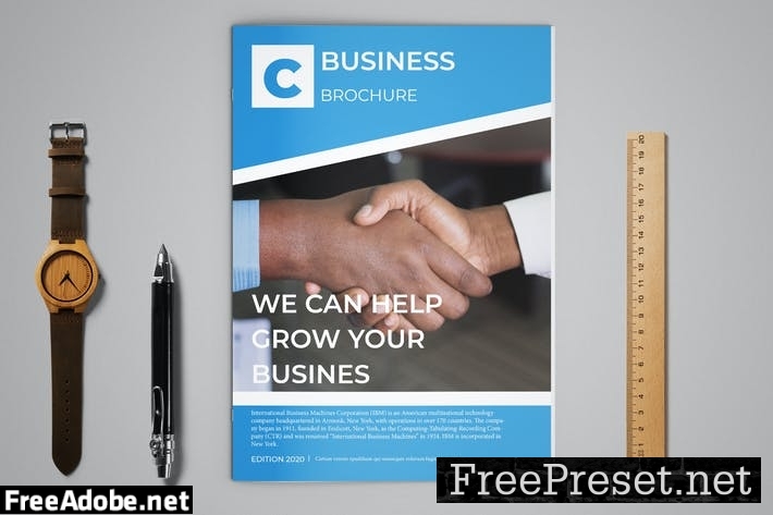 Business Brochure 12 pages GZZQDAN